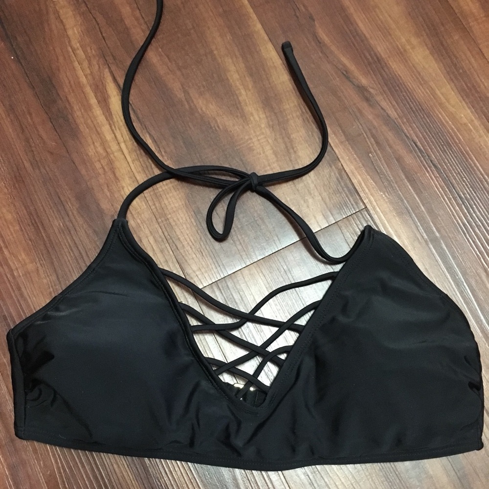 xhilaration swim top